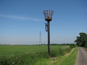 Greenwich Meridian Marker; England; Lincolnshire; Frampton Marsh